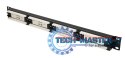 Patchpanel 24 porty CAT6 UTP V2
