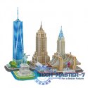 Puzzle 3D City Line New York