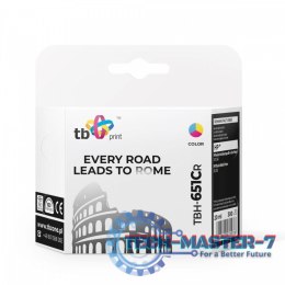 Tusz do HP DJ 5575 TBH-651CR kolorowy refabrykowany