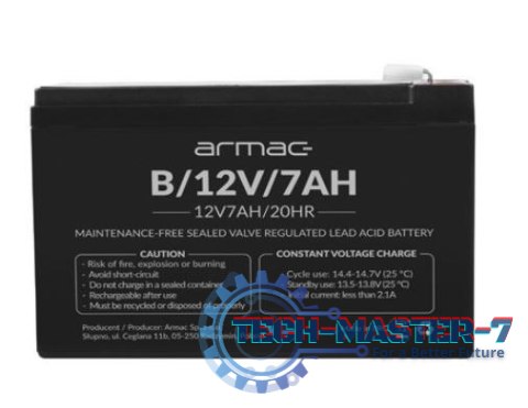 Akumulator 12v agm 12v 7ah uniwersalny B/12V/7AH