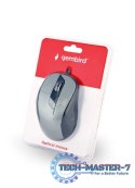 Mysz optyczna USB czarno-szara