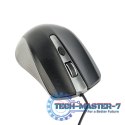 Mysz optyczna USB szaro-czarna
