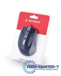 Mysz optyczna USB szaro-czarna