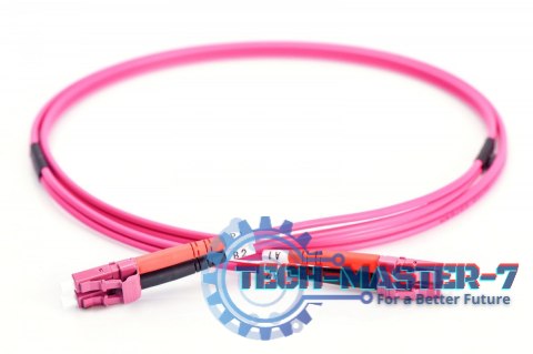 Patch cord światłowodowy FO LC-LC MM 50/125 OM4 duplex LSOH 3m Patch cord światłowodowy FO LC-LC MM 50/125 OM4 duplex LSOH 3m
