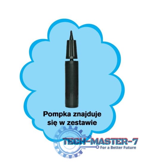 Skoczek Jednorożec z pompką Skoczek Jednorożec z pompką