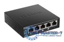 Switch DGS-1005P 5xGbE (4xPoE+ 60W)