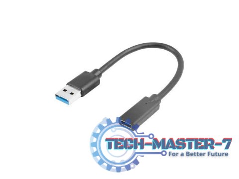 Adapter USB TYPE-C(F) AM 3.1 15 cm