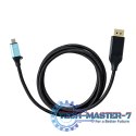Adapter kablowy USB-C do Display Port 4K/60Hz 200cm