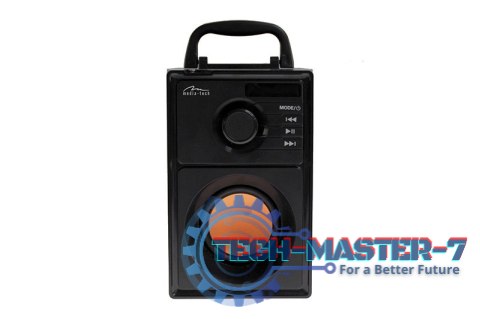 Głośnik BOOMBOX BT MT3145 Bluetooth 5.1+EDR/FM/MP3/MicroSD/USB/AUX/Pilot/USB-C/LED/RMS 15W/PMPO 600W Głośnik BOOMBOX BT MT3145 Bluetooth 5.1+EDR/FM/MP3/MicroSD/USB/AUX/Pilot/USB-C/LED/RMS 15W/PMPO 600W
