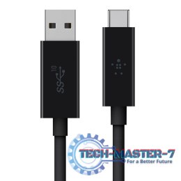 Kabel USB-C do USB A 3.1 1m czarny