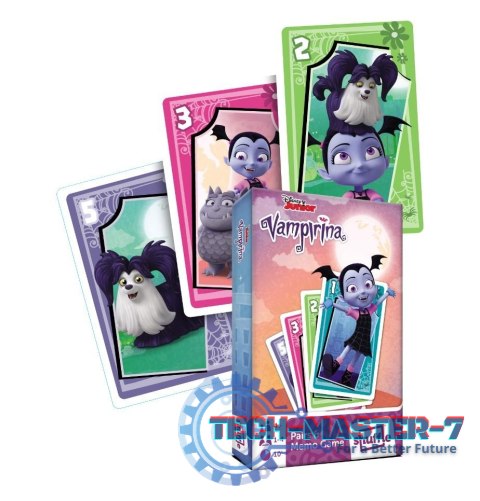 Karty Piotruś i Memo Vampirina