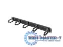 Organizer kabli do szaf 19cali 1U Typ B AK-1203-B czarny