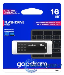 Pendrive UME3 16GB USB 3.0 Czarny