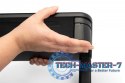 Podstawka pod monitor regulowana z drewnianym blatem do 10kg Czarna