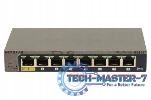Przełącznik Smart GS108T 8x1Gb