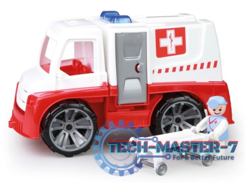 Samochód Ambulans z akcesoriami w pudełku Truxx Samochód Ambulans z akcesoriami w pudełku Truxx