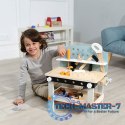 Drewniany warsztat dla dzieci stół narzędziowy 38 elementów ECOTOYS ECOTOYS