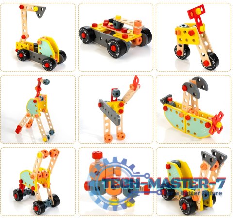 Drewniany warsztat dla dzieci stół narzędziowy ECOTOYS ECOTOYS Drewniany warsztat dla dzieci stół narzędziowy ECOTOYS ECOTOYS