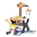 Drewniany warsztat dla dzieci stół narzędziowy ECOTOYS ECOTOYS