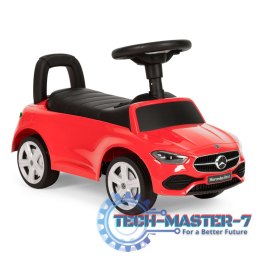 Jeździk autko Mercedes C CLASS interaktywna kierownica dźwięki czerwony MULTISTORE