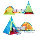 Namiot dla dzieci plac zabaw 3w1 iglo tipi tunel zestaw IPLAY IPLAY
