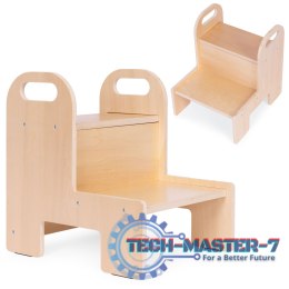 Pomocnik kuchenny kitchen helper schodki dla dzieci sklejka ECOTOYS ECOTOYS