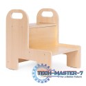 Pomocnik kuchenny kitchen helper schodki dla dzieci sklejka ECOTOYS ECOTOYS