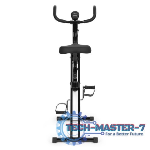 Rowerek treningowy rower stacjonarny fitness mechaniczny licznik komputer płynna regulacja - biały ModernHome ModernHome Rowerek treningowy rower stacjonarny fitness mechaniczny licznik komputer płynna regulacja - biały ModernHome ModernHome