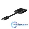 Adapter przejściówka 2xUSB-C Audio+Charge rockstar