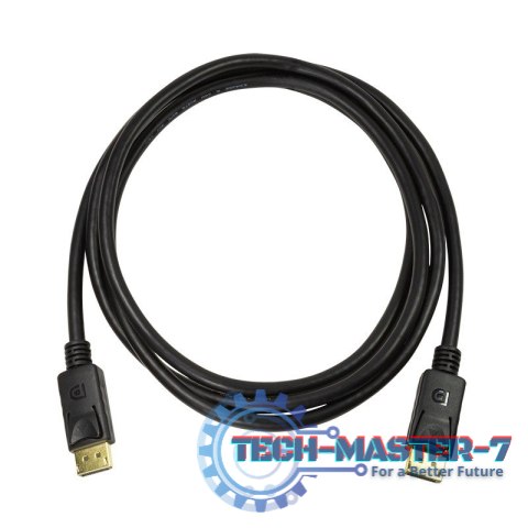 Kabel DisplayPort 1.4 8K, 1m Czarny Kabel DisplayPort 1.4 8K, 1m Czarny