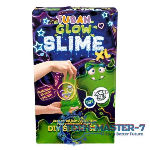 Masa plastyczna Zestaw super slime - Glow in the dark XL Masa plastyczna Zestaw super slime - Glow in the dark XL