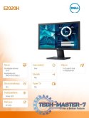 Monitor E2020H 19.5 cali LED TN (1600x900) /16:9/VGA/DP 1.2/5Y PPG