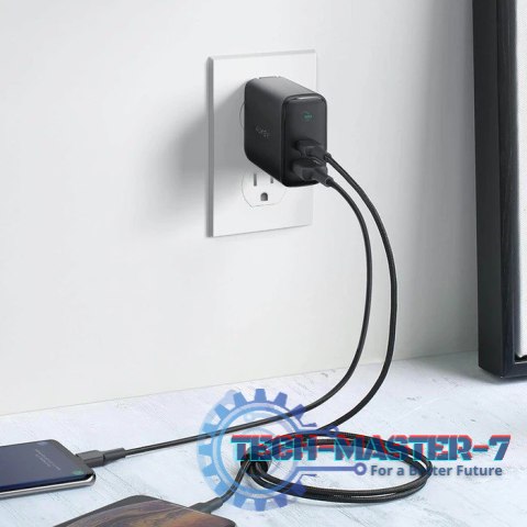 PA-D1 ładowarka sieciowa 2xUSB Power Delivery (1xUSB A+1xUSB C) 5.4A 30W Dynamic Detect PA-D1 ładowarka sieciowa 2xUSB Power Delivery (1xUSB A+1xUSB C) 5.4A 30W Dynamic Detect