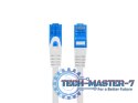 Patchcord kat.6a S/FTP CCA 0.5m szary