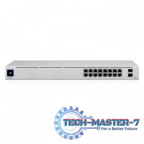 Przełącznik 16x1GbE PoE USW-16-POE