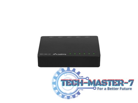 Przełącznik 5X 1GB/S GIGABIT 12V Ethernet DSP2-1005-12V Przełącznik 5X 1GB/S GIGABIT 12V Ethernet DSP2-1005-12V