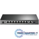 Przełącznik TL-SG1210P 9xGb (8xPoE+) 1xSFP