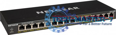 Przełącznik niezarządzalny GS316P 16x1Gb PoE