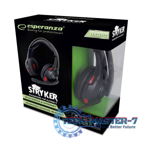 Słuchawki z mikrofonem gaming stryker