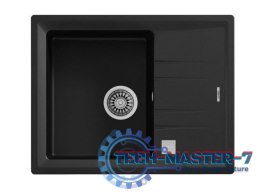 Zlewozmywak STONE 45 S-TG czarny