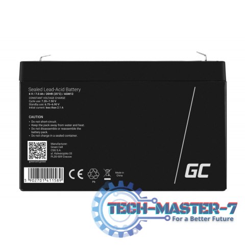 Akumulator AGM 6V 7Ah Akumulator AGM 6V 7Ah