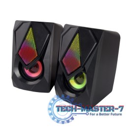 Głośnik 2.0 USB Led Rainbow Boogie