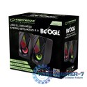 Głośnik 2.0 USB Led Rainbow Boogie