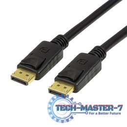Kabel DisplayPort 1.4 8K/60Hz 3m Czarny