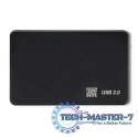 Obudowa na dysk HDD/SSD 2.5 cala SATA3 | USB 2.0 | Czarny