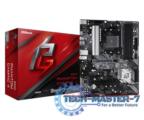 Płyta główna B550 Phantom Gaming 4 AM4 4DDR4 HDMI M.2 ATX