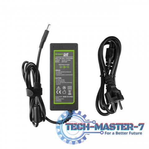 Zasilacz PRO 19.5V 3.34A 65W 4.5-3.0mm do Dell 3543 Zasilacz PRO 19.5V 3.34A 65W 4.5-3.0mm do Dell 3543