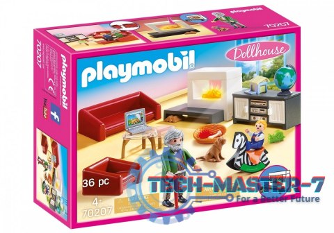 Zestaw z figurkami Dollhouse 70207 Przytulny salon
