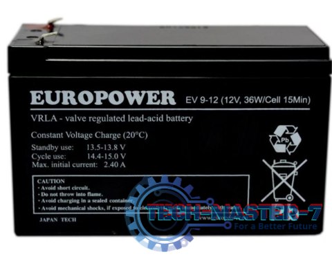 Akumulator EV 12V 9Ah