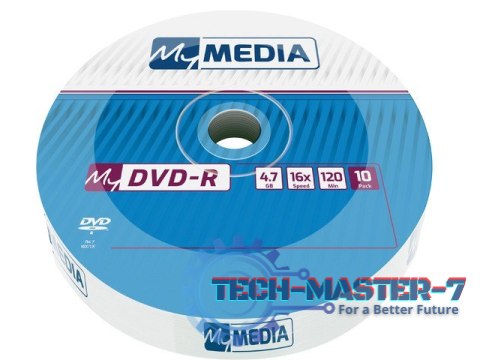 DVD-R My Media 4.7GB x16 Wrap (10 spindle) DVD-R My Media 4.7GB x16 Wrap (10 spindle)